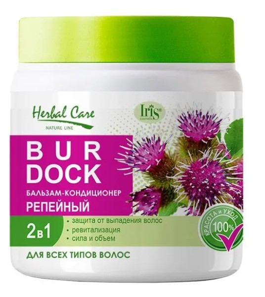 Iris Herbal Care Бальзам-кондиционер Репейный 500мл БХ03748Р