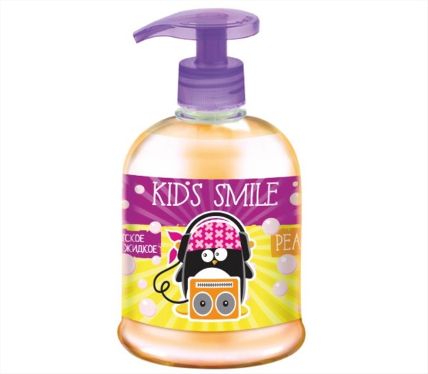 RMX Средство для мытья детской посуды "Kids smile" персик 500г БХ02014Р