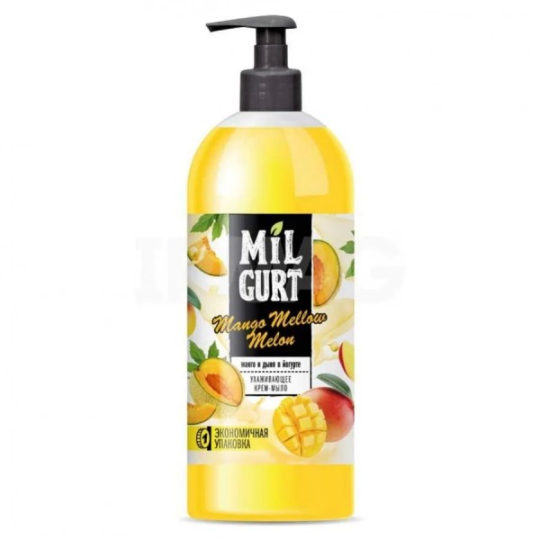 ВЕСНА MILGURT Жидкое Крем-Мыло 860гр Манго и Дыня в йогурте, арт.5193
