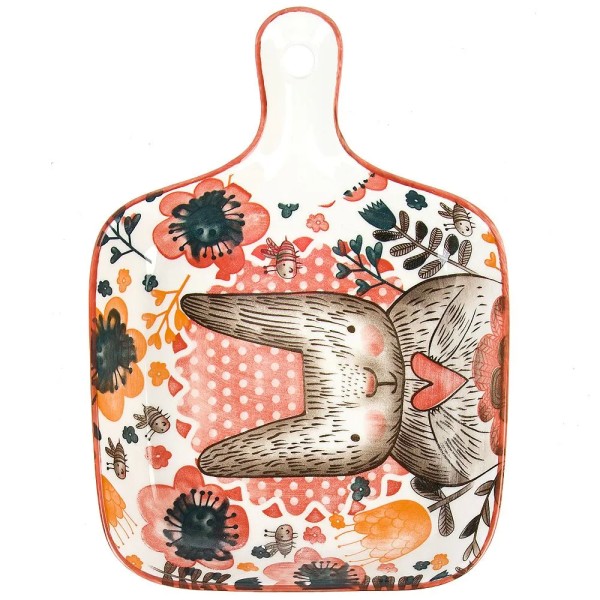 Nouvelle Блюдо "Kawaii Forest. Bunny" 20*15*4,5см. 9902986