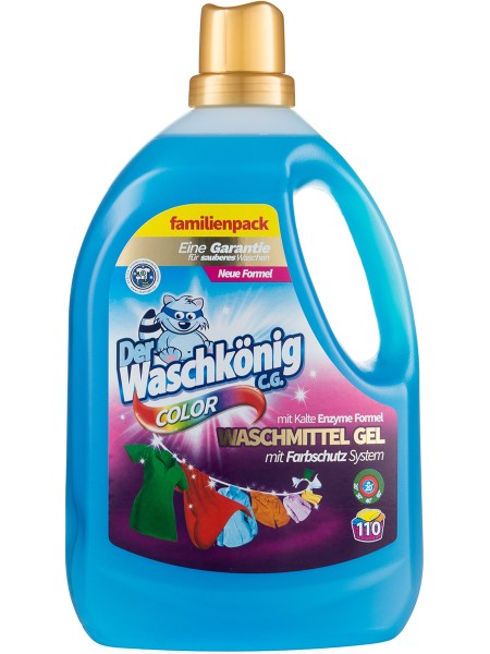 Der Waschkonig C.G. Гель для стирки цветных тканей Color 3,305 л БХ8930429НС