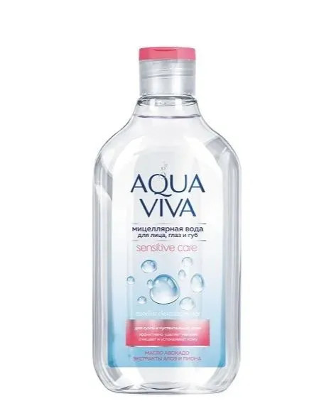 ROMAX Мицеллярная вода для сухой и чувствительной кожи Aqua Viva, 300мл БХ05459БК