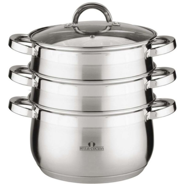 Bella Cucina BC-2095 Набор посуды+ пароварка 4пр 2095-BC