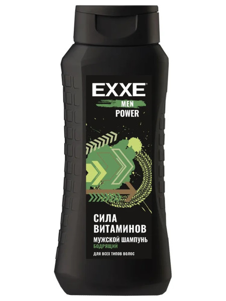 EXXE MEN Шампунь "Бодрящий" POWER 400 мл *6*12