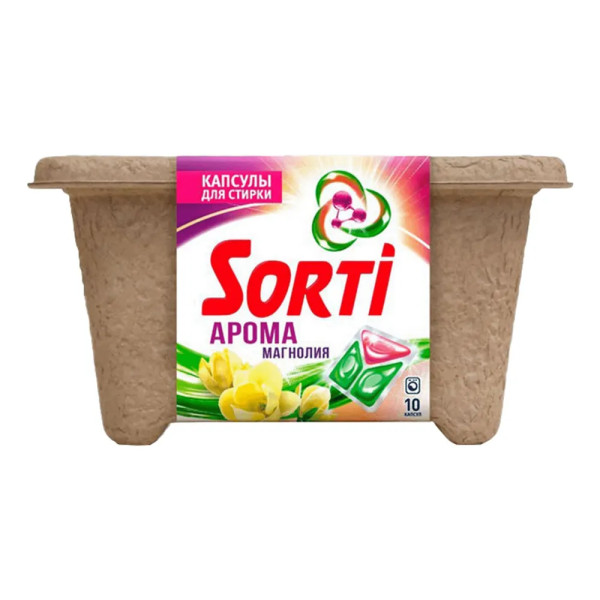 Sorti Капсулы для стирки 10шт. Арома Магнолия  БХ05892ЭБХ