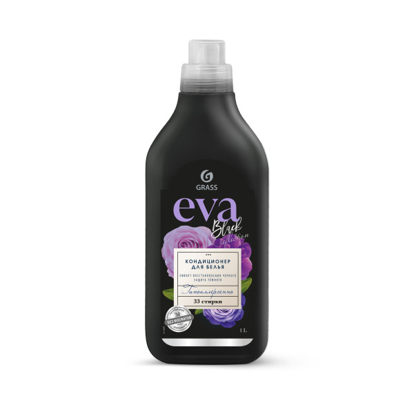 Кондиционер для белья EVA Black КОНЦЕНТРАТ (д/темных) 1л