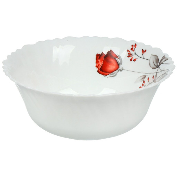Daniks Салатник стеклокерам, кругл, 18 см, 800мл, Вероника LHW70/220303