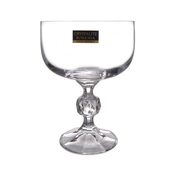 Crystalite Bohemia Набор бокалов Sterna/Klaudie 200 мл (2 шт) 43485ГЛ