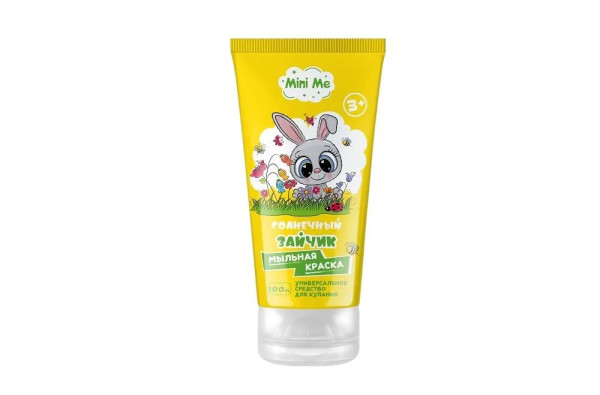 FAMILY COSMETICS Min Me Универс. ср-во д/купания детей «СОЛНЕЧНЫЙ ЗАЙЧИК» 100мл *3*24