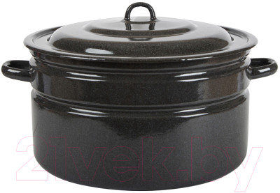 Бак 16л эмаль без рис. с крышкой 42804-262