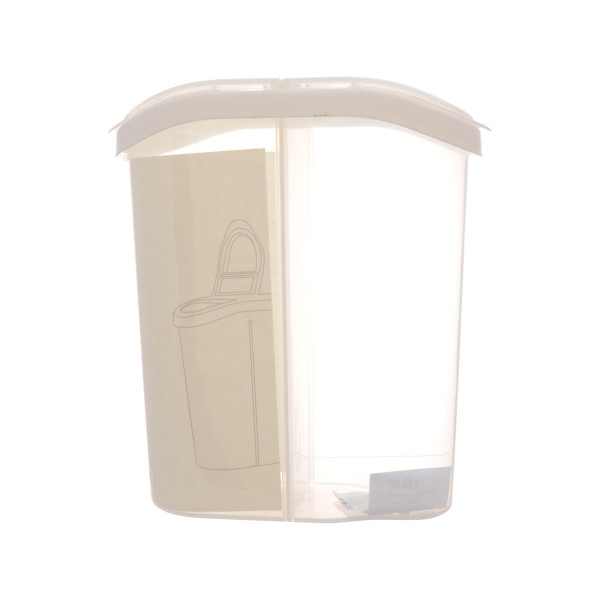 Royal Classics Ёмкость для сыпучих продуктов 2-х секционная 2,5 л FS-41250 white 56629ГЛ
