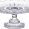 ТОРТОВНИЦА НА НОЖКЕ "MUZA CRYSTAL" ДИАМЕТР=30 СМ. ВЫСОТА=15 СМ. (КОР=4ШТ.)