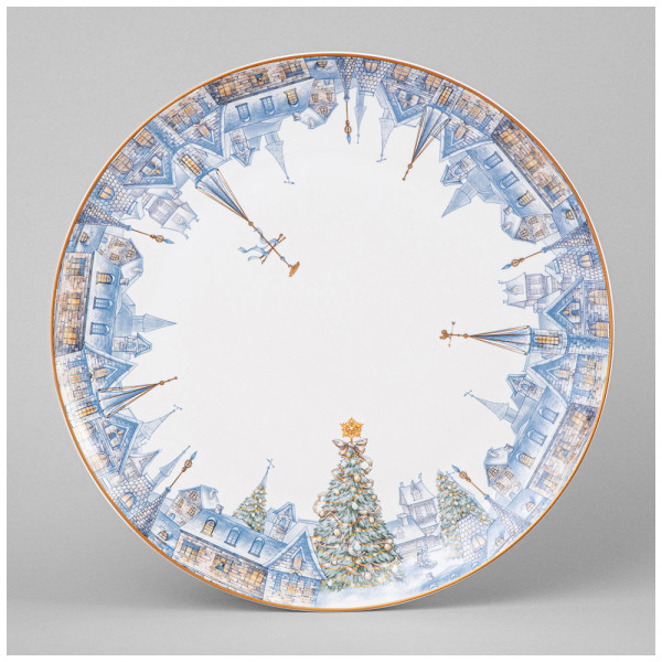 Lefard ТАРЕЛКА ОБЕДЕННАЯ "СНЕЖНАЯ КОРОЛЕВА" 25,5 СМ 590-628