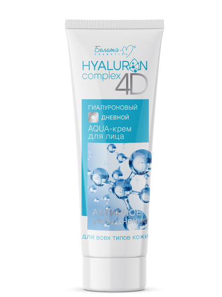 Белита-М HYALURON complex 4D Гиалуроновый дневной AQUA-крем для лица 75 г
