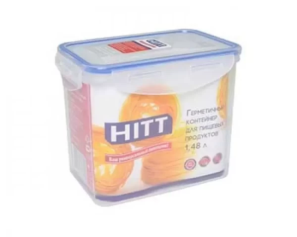 HITT Контейнер герметичный прямоугольный пласт. д/пищ. прод. 1,5 л H241006