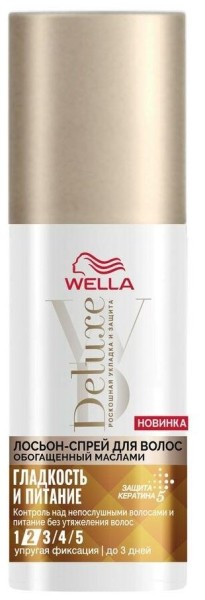 WELLA Deluxe Oil Лосьен-Спрей Гладкость и питание 150мл. *6*12*