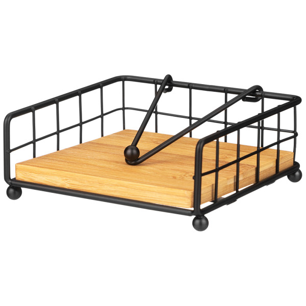 ПОДСТАВКА AGNESS ПОД САЛФЕТКИ, 12,5Х12,5Х5 СМ 790-368