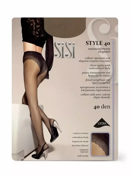 Sisi Колготки СТИЛЬ 40 naturelle 3M БХ15811ЭБХ
