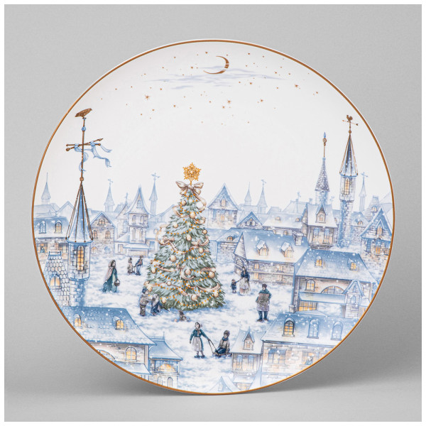 Lefard ТАРЕЛКА ОБЕДЕННАЯ "СНЕЖНАЯ КОРОЛЕВА" 25,5 СМ 590-630