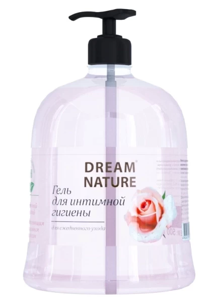 Dream Nature Гель для интимной гигиены с молочной кислотой и витаминным комплексом 500мл БХ11242Е