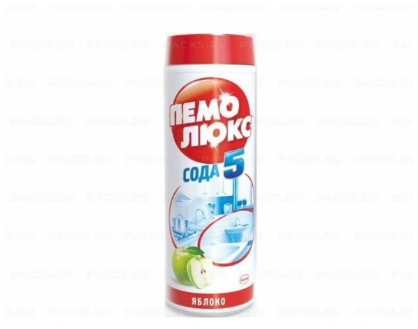 ПЕМОЛЮКС 480г Яблоко чист. ср-во *36 / 216 / 1080
