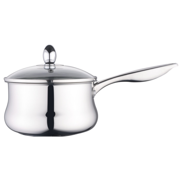 Bella Cucina BC-2134 Ковш со стеклянной крышкой, 16см 2134-BC