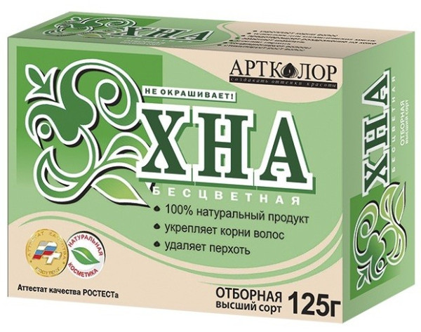 АРТКОЛОР ХНА ИРАНСКАЯ Бесцветная 125г