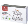 КОРЗИНА ДЛЯ ФРУКТОВ С ДЕРЕВЯННОЙ РУЧКОЙ  27.5*17.5*29 СМ (КОР=6ШТ)