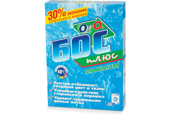 БОС ПЛЮС отбеливатель 500гр. (порошок) БХ4029791