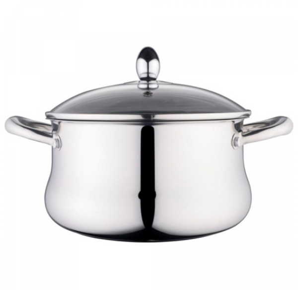 Bella Cucina BC-2135 Кастрюля со стеклянной крышкой, 16см 2135-BC