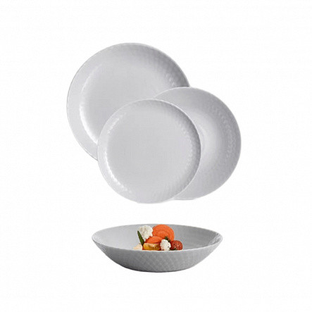 Luminarc Набор столовый PAMPILLE GRANIT 18 предме Q6155