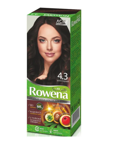 ROWENA Краска д/волос ROWENA SOFT SILK тон 4.3 Шоколадный (без аммиака) БХ00566БК