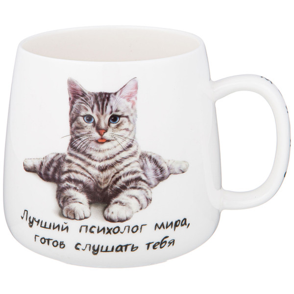 КРУЖКА LEFARD "БЕРИ КОТА" 400 МЛ 85-1944
