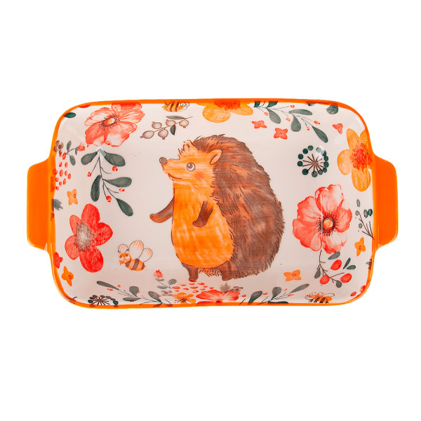 Блюдо для запекания "Kawaii Forest.Hedgehog" 22*12,5*5см. v=600мл. (фарфор) 0860415