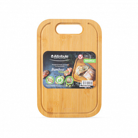 Доска разделочная BAMBOO TOUCH 32х21х1.5см