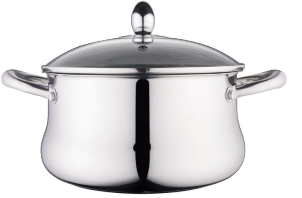 Bella Cucina BC-2137 Кастрюля со стеклянной крышкой, 20см 2137-BC