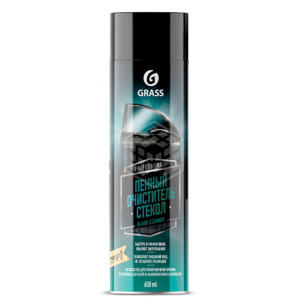 Grass Glass Cleaner Очиститель стекол пенный аэрозоль 650 мл БХ110526Г