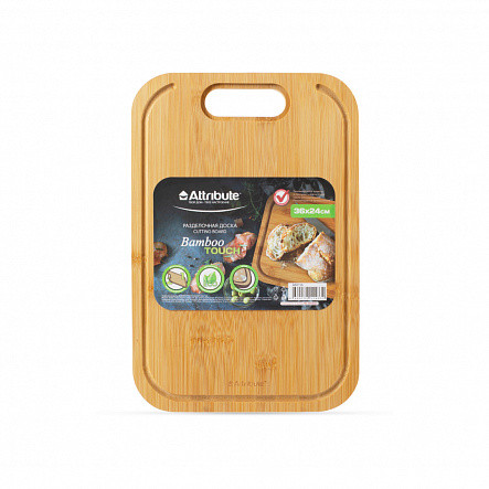 Attribute Разделочная доска BAMBOO TOUCH 36х24х1.5 ABX156