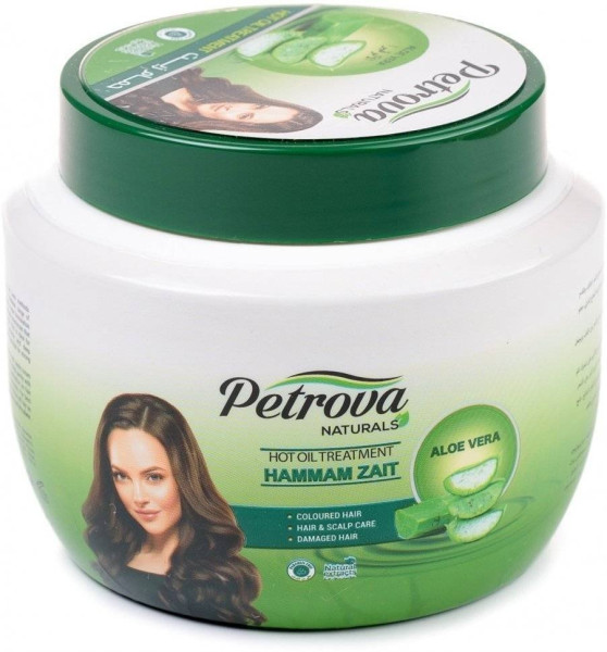 PETROVA Натуральная маска-хамам для волос «УВЛАЖНЯЮЩАЯ»  с  ALOE VERA 500 мл. БХ29972Р