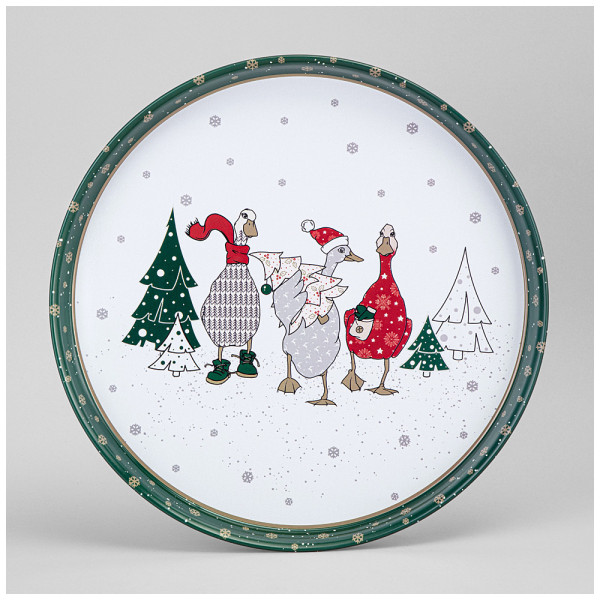 Agness ПОДНОС СЕРВИРОВОЧНЫЙ "FAMILY CHRISTMAS" 898-232