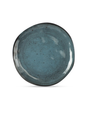 Тарелка десертная STONE синий 20см