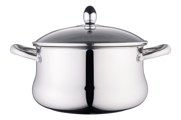 Bella Cucina BC-2139 Кастрюля со стеклянной крышкой, 24см 2139-BC