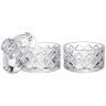 ЕМКОСТЬ ДЛЯ ХРАНЕНИЯ LEFARD С КРЫШКОЙ 2 ЯРУСА "DIAMANT" 8*14 СМ, 180 МЛ (КАЖДАЯ)