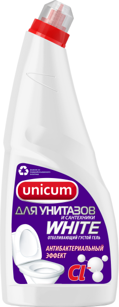 Unicum ГЕЛЬ д/УНИТАЗОВ с Гипохлоритом 750мл БХ00445ХБТ