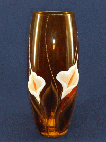 MS966-96 Ваза "Чайные каллы-96" краш.