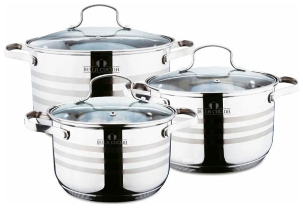 Bella Cucina Набор посуды, 6пр 2109-BC