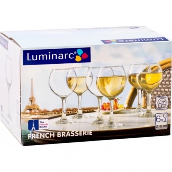Luminarc Набор бокалов "Французский ресторанчик" 210 мл, 6 шт H9451
