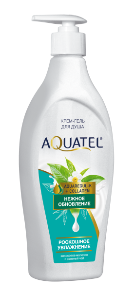ВЕСНА AQUATEL Крем-Гель для душа Глубокое Увлажнение, 500г арт.7171