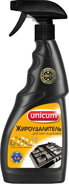 UNICUM Жироудалитель Gold 500 мл (спрей) *6*12*