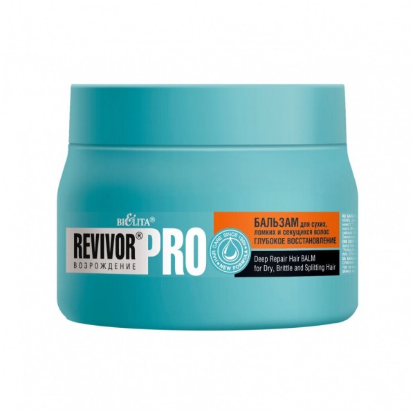 БЕЛИТА Revivor®Pro БАЛЬЗАМ для сухих, ломких и секущихся волос "ГЛУБОКОЕ ВОССТАНОВЛЕНИЕ", 300мл